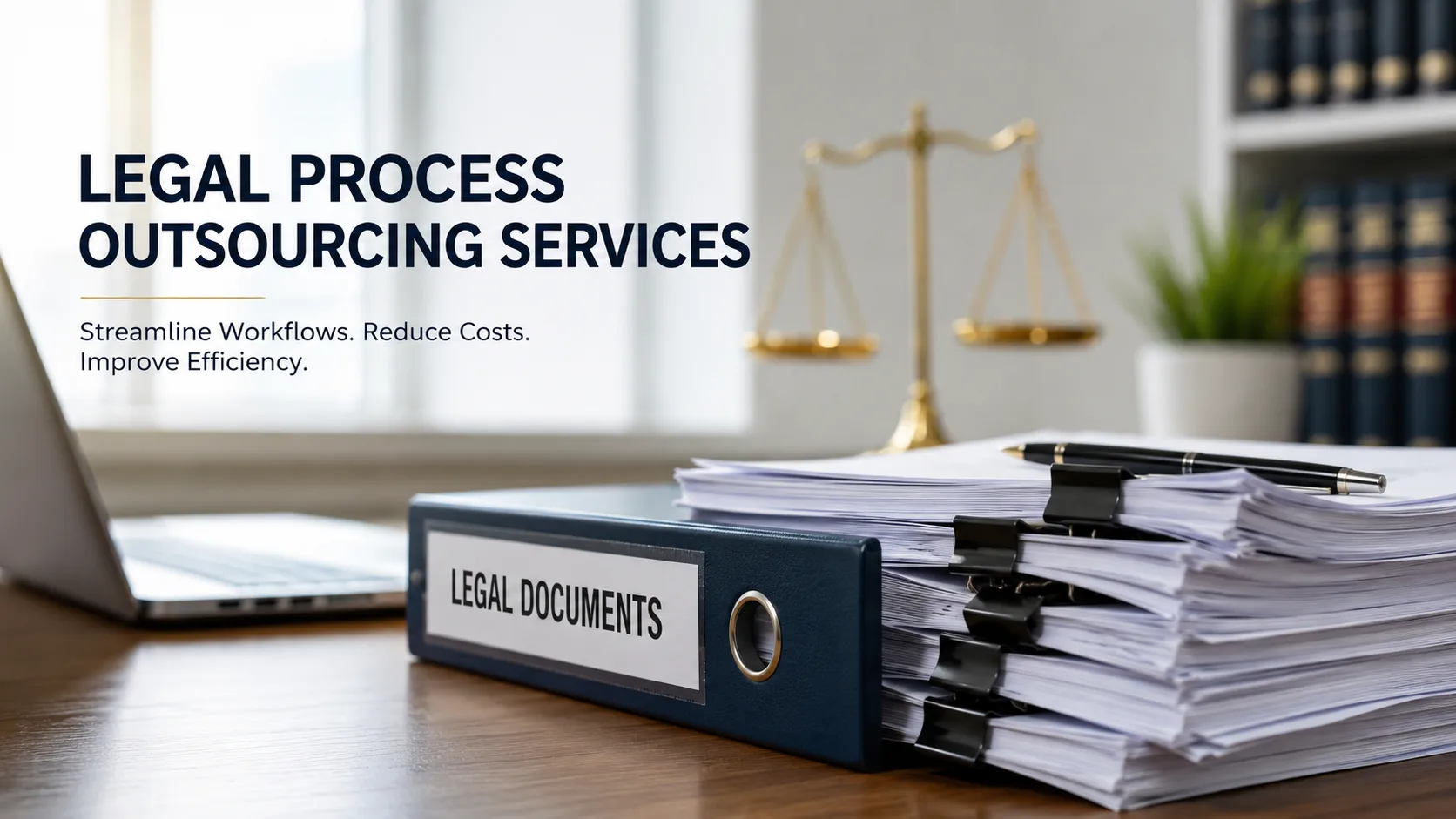 Legal Process Outsourcing Services: How Law Firms Improve Efficiency and Reduce Costs
