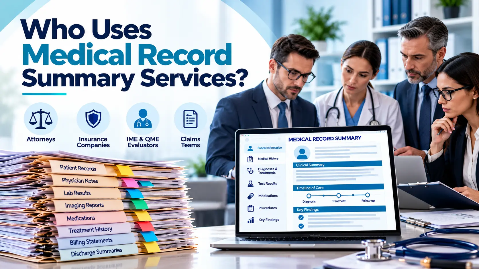 Who Uses Medical Record Summary Services?