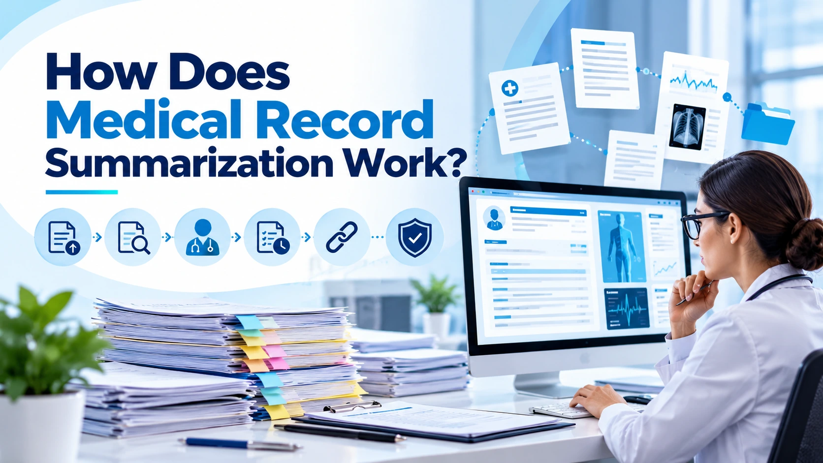 How Does Medical Record Summarization Work?